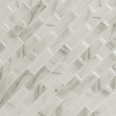 IVORY AMBER BEVELED SUBWAY Wall Tile - Shop at Home Craft Studio - 2