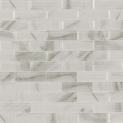 IVORY AMBER BEVELED SUBWAY Wall Tile - Shop at Home Craft Studio - 4