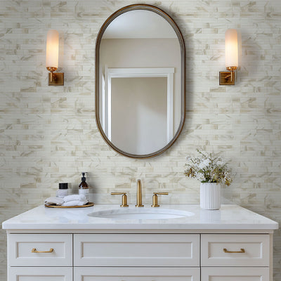 IVORY AMBER BEVELED SUBWAY Wall Tile - Shop at Home Craft Studio - 6