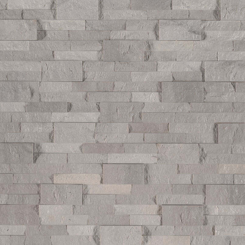 Iceland Gray Ledger Corner Stacked Stone Panels - Shop at Home Craft Studio - 3