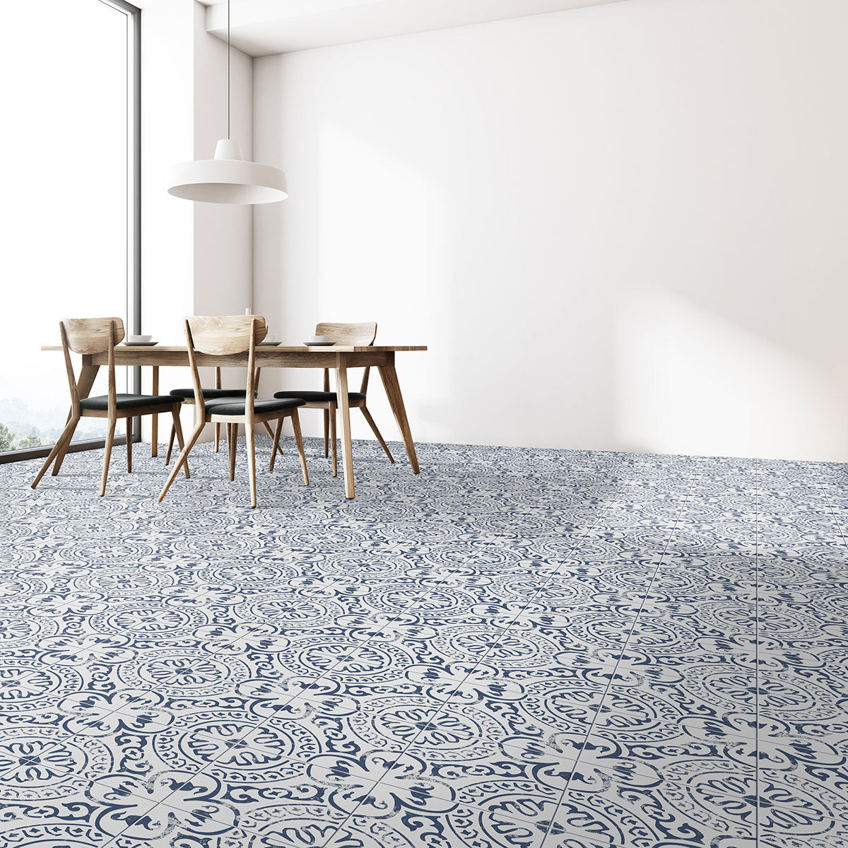 KENZZI INDIGO 8X8 Floor or Wall Tile - Shop at Home Craft Studio - 4