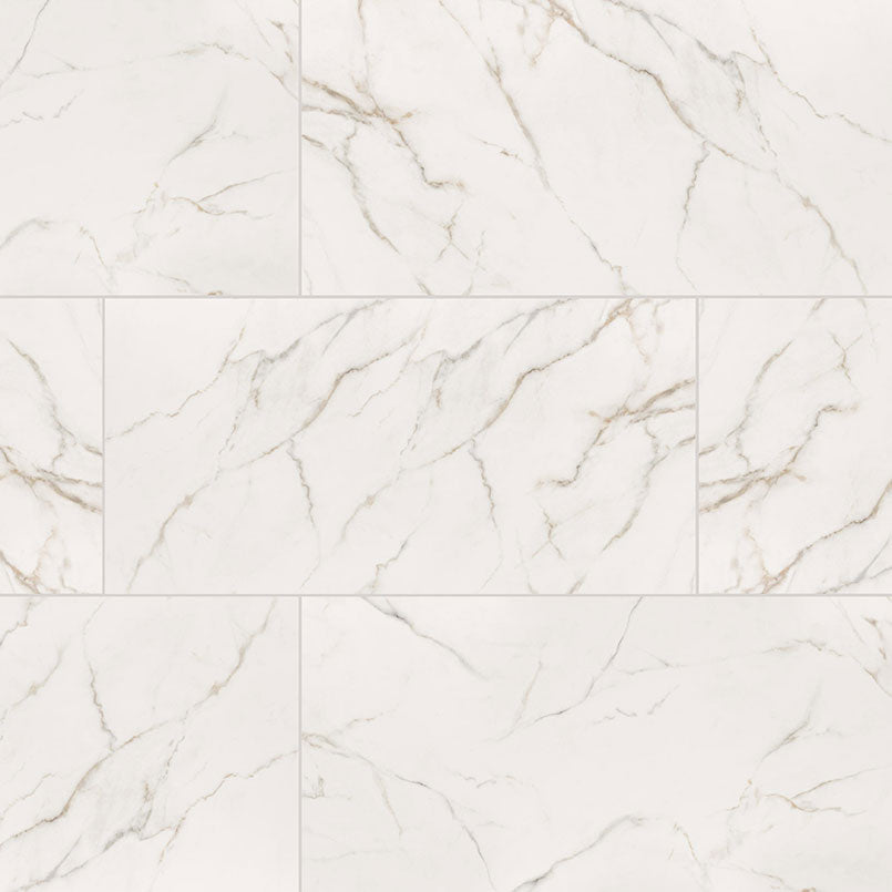 Kaya Calacatta Lucca 12X24 Polished Floor or Wall Tile - Shop at Home Craft Studio - 12
