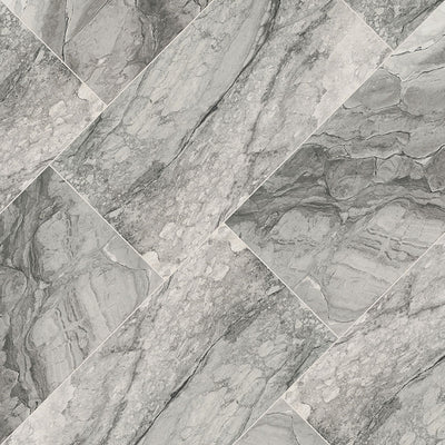 Kaya Onda Gray 12X24 Matte Floor or Wall Tile, Mosaic, Bullnose - Shop at Home Craft Studio - 2