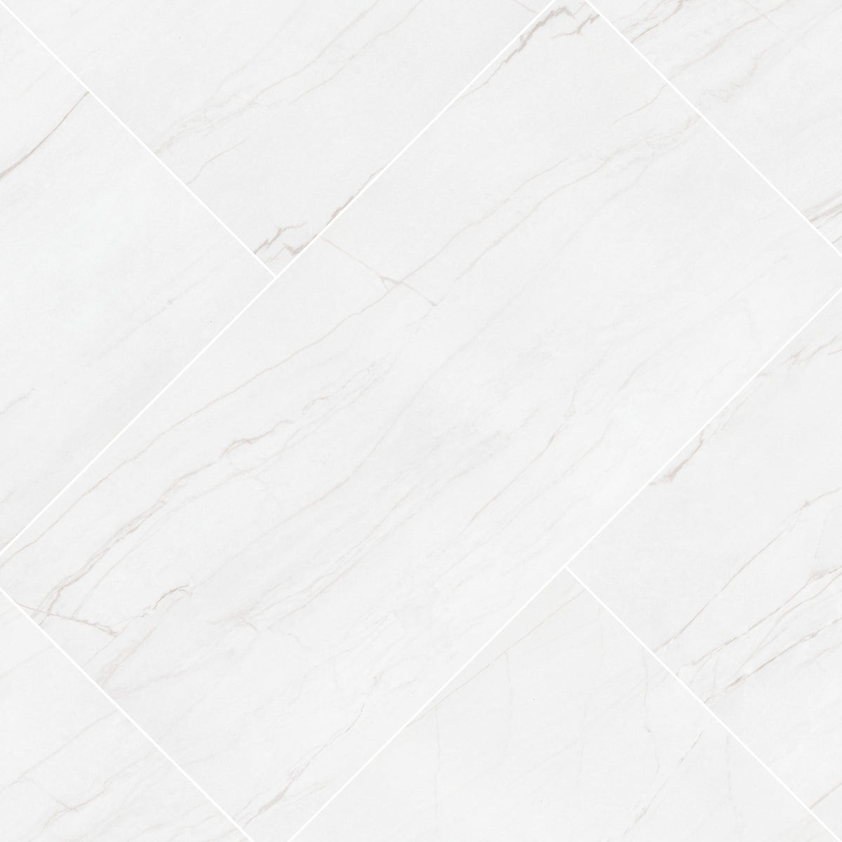 Kaya Zermatta Blanca 12X24 Polished Floor or Wall Tile - Shop at Home Craft Studio - 2