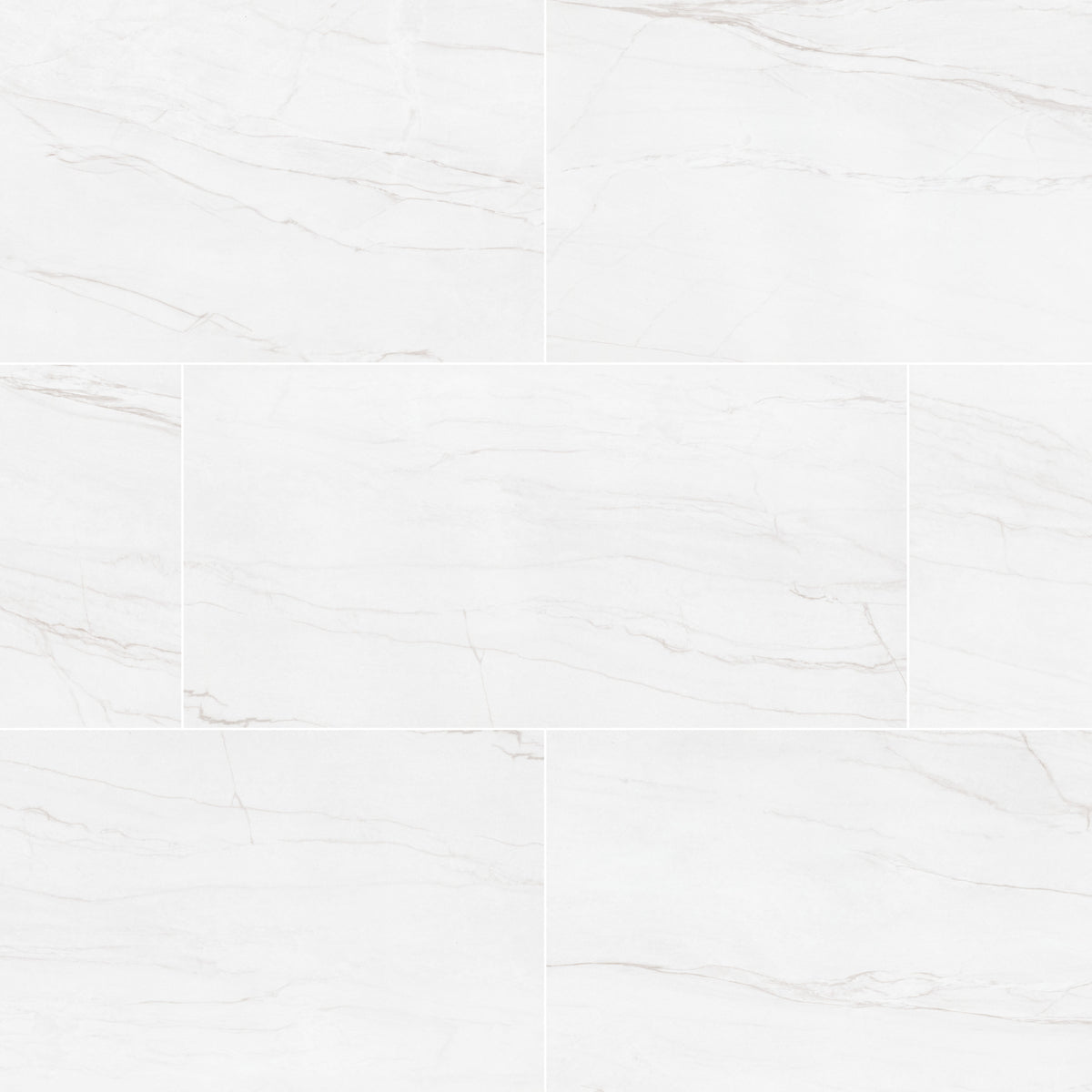 Kaya Zermatta Blanca 12X24 Polished Floor or Wall Tile - Shop at Home Craft Studio - 1