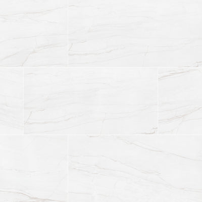 Kaya Zermatta Blanca 12X24 Polished Floor or Wall Tile - Shop at Home Craft Studio - 10