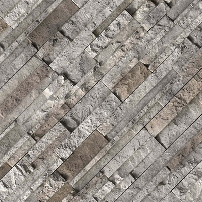 Knoxville Gray Corner Stacked Stone - Shop at Home Craft Studio - 3