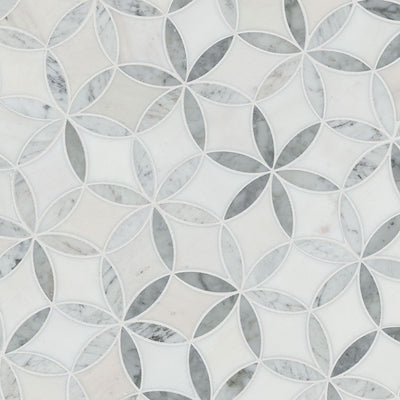 LA FLEUR POLISHED Floor or Wall Tile, Wall Tile, Mosaic - Shop at Home Craft Studio - 4