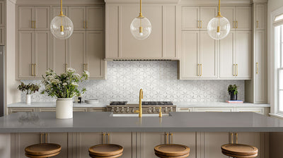 LA FLEUR POLISHED Floor or Wall Tile, Wall Tile, Mosaic - Shop at Home Craft Studio - 11