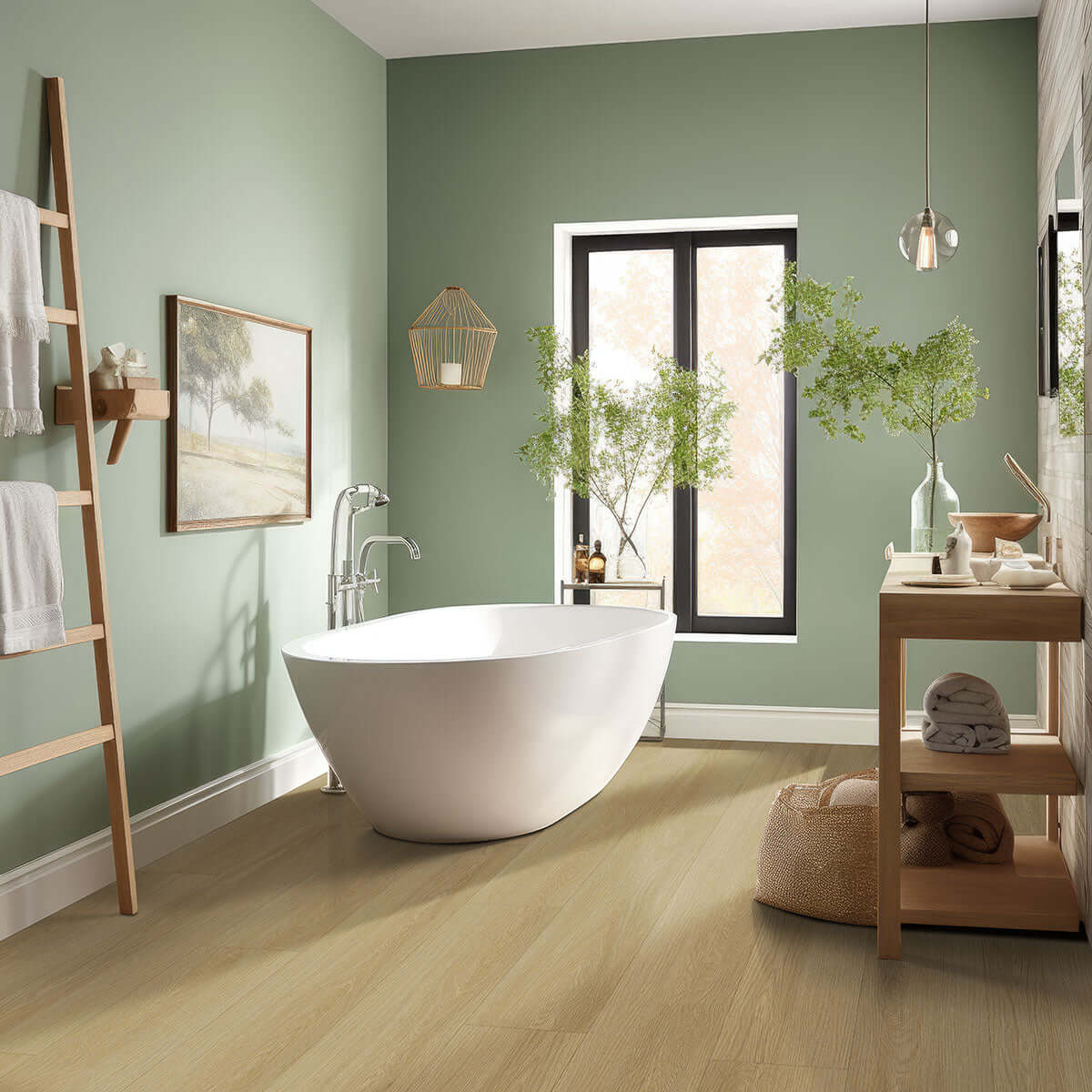 LAUREL RESERVE BAYSIDE BUFF 9X48 Luxury Vinyl Plank Flooring - Shop at Home Craft Studio - 5