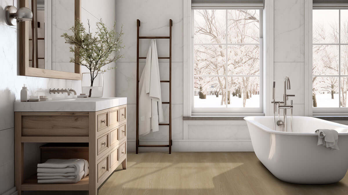 LAUREL RESERVE LINEN LOGGIA 9X48 Luxury Vinyl Planks - Shop at Home Craft Studio - 4