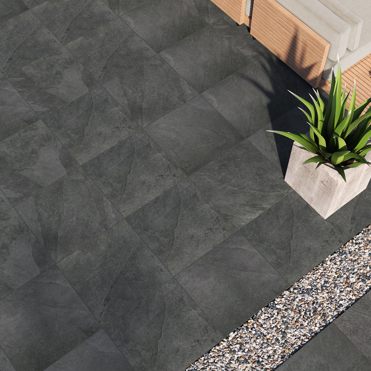 LEGIONS MIDNIGHT MONTAGE 24X24 Floor or Wall Tile - Shop at Home Craft Studio - 9