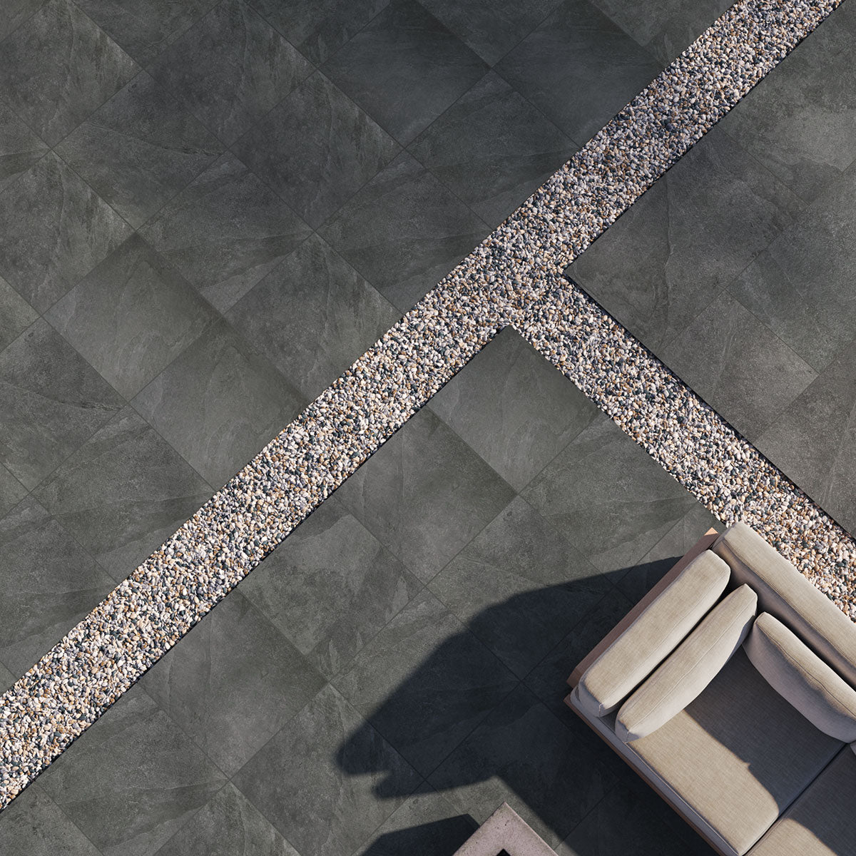 LEGIONS MIDNIGHT MONTAGE 24X24 Floor or Wall Tile - Shop at Home Craft Studio - 10