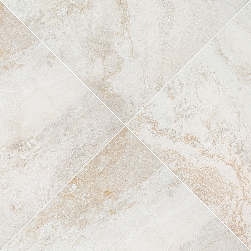 LIVINGSTYLE TRAVERTINO 24X24 MATTE Floor or Wall Tile - Shop at Home Craft Studio - 3