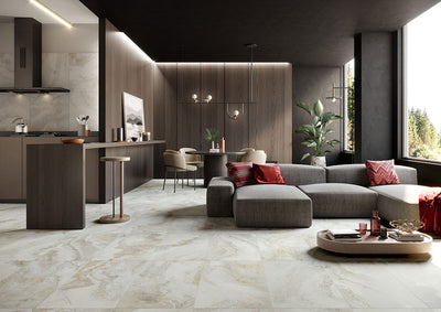 LIVINGSTYLE TRAVERTINO 24X24 MATTE Floor or Wall Tile - Shop at Home Craft Studio - 15