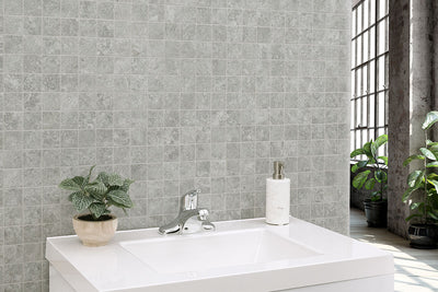 Lunar Silver 24X48 Matte Floor or Wall Tile - Shop at Home Craft Studio - 11