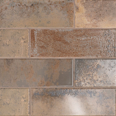 MARZA RUST 4X12 GLOSSY Wall Tile - Shop at Home Craft Studio - 1
