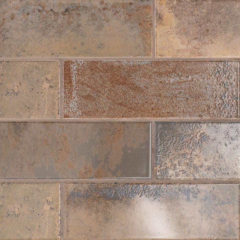 MARZA RUST 4X12 GLOSSY Wall Tile - Shop at Home Craft Studio - 1
