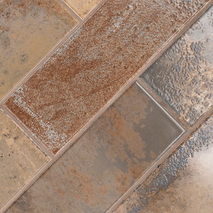 MARZA RUST 4X12 GLOSSY Wall Tile - Shop at Home Craft Studio - 2
