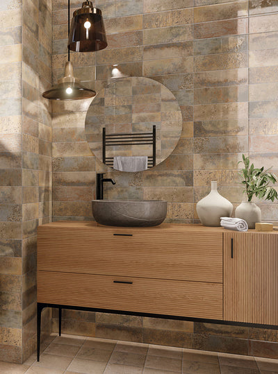 MARZA RUST 4X12 GLOSSY Wall Tile - Shop at Home Craft Studio - 5