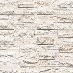 MAYRA WHITE LIMESTONE CORNER 9X18 Stacked Stone Panels - Shop at Home Craft Studio - 9