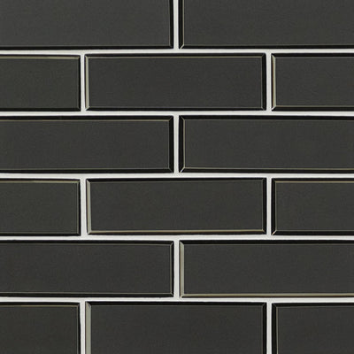 METALLIC GRAY BEVEL SUBWAY Wall Tile - Shop at Home Craft Studio - 1