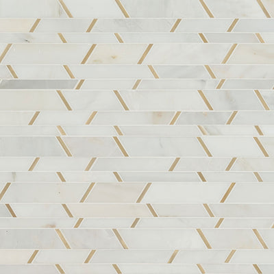 METRO GOLD PATTERN Mosaic, Floor or Wall Tile, Wall Tile - Shop at Home Craft Studio - 3