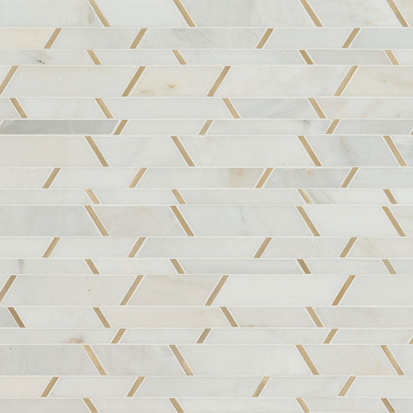 METRO GOLD PATTERN Mosaic, Floor or Wall Tile, Wall Tile - Shop at Home Craft Studio - 3