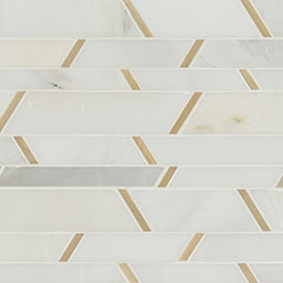 METRO GOLD PATTERN Mosaic, Floor or Wall Tile, Wall Tile - Shop at Home Craft Studio - 7