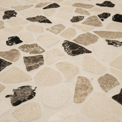 MIX MARBLE PEBBLES MESH BACKED Mosaic - Shop at Home Craft Studio - 2