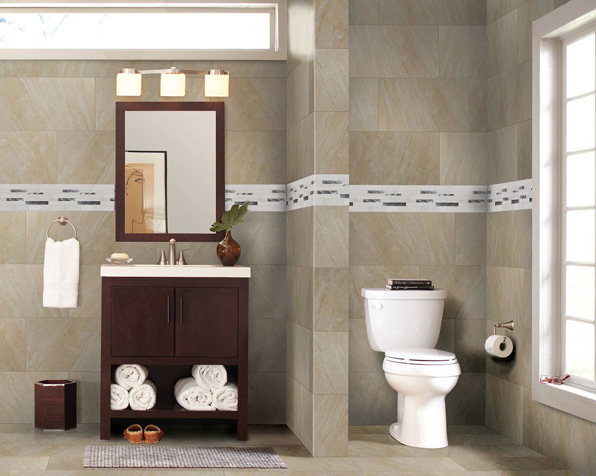 MODERNO BLANCO INTERLOCKING Mosaic, Floor or Wall Tile - Shop at Home Craft Studio - 2