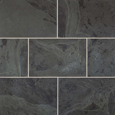 MONTAUK BLACK 16X24 Slate Tile - Shop at Home Craft Studio - 1