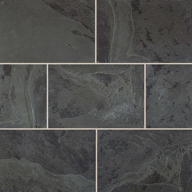 MONTAUK BLACK 16X24 Slate Tile - Shop at Home Craft Studio - 1