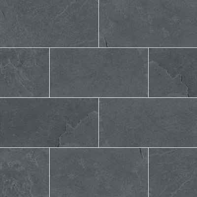 MONTAUK BLACK 3X6 Slate Tile - Shop at Home Craft Studio - 1