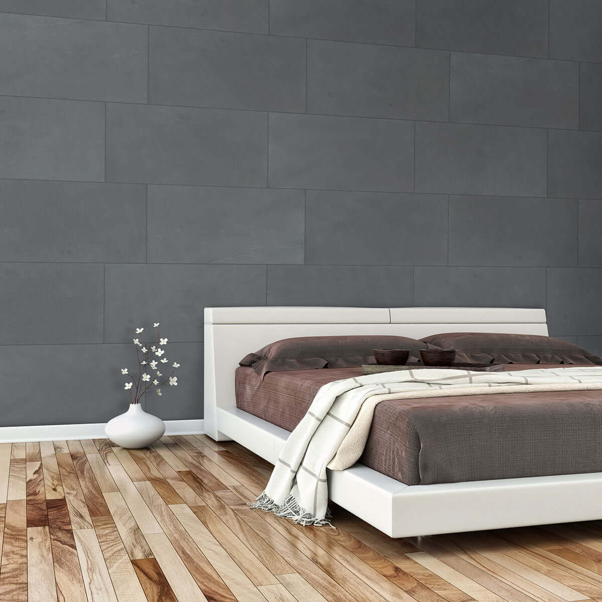 MONTAUK BLUE ASHLER VERSAILLES PATTERN Slate Tile - Shop at Home Craft Studio - 18