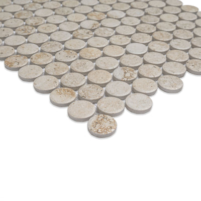 MYRTLE SANDS ROUND MATTE 6MM Floor or Wall Tile - Shop at Home Craft Studio - 4