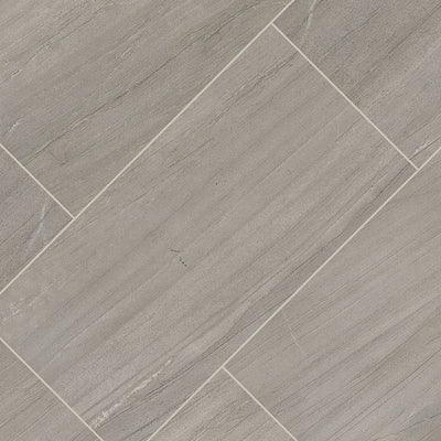 Malahari Greige 12X24 Lapato 3D Floor or Wall Tile, Mosaic, Bullnose - Shop at Home Craft Studio - 2