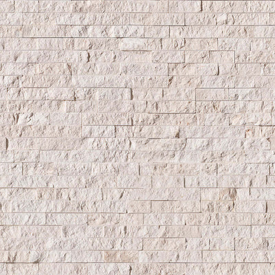 Mayra White Limestone Corner Stacked Stone - Shop at Home Craft Studio - 1