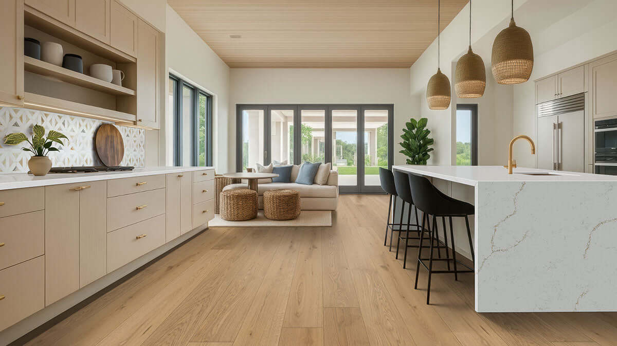 McCarran Adriel Oak Engineered Hardwood Flooring - Shop at Home Craft Studio - 6