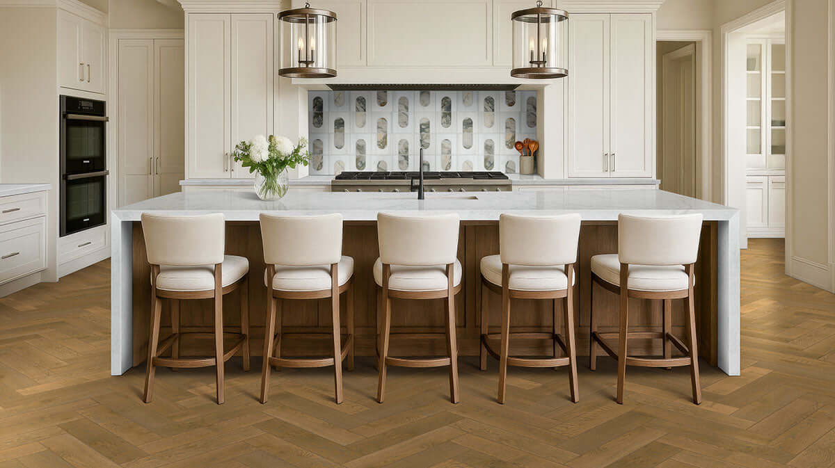 McCarran Herringbone Wayland Flooring - Shop at Home Craft Studio - 8
