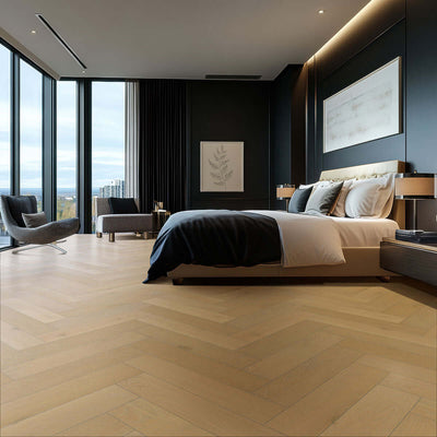 McCarran Herringbone Whitlock Engineered Hardwood Flooring - Shop at Home Craft Studio - 7