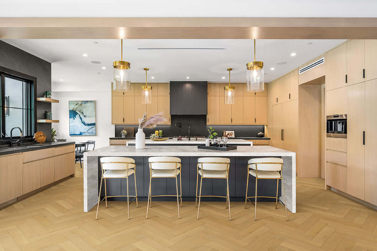 McCarran Herringbone Whitlock Engineered Hardwood Flooring - Shop at Home Craft Studio - 11