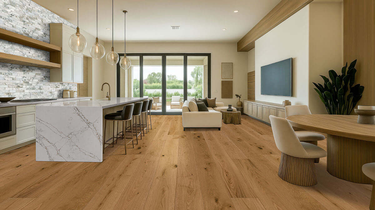 McCarran Leander Oak Engineered Hardwood Flooring Engineered Hardwood Flooring - Shop at Home Craft Studio - 10