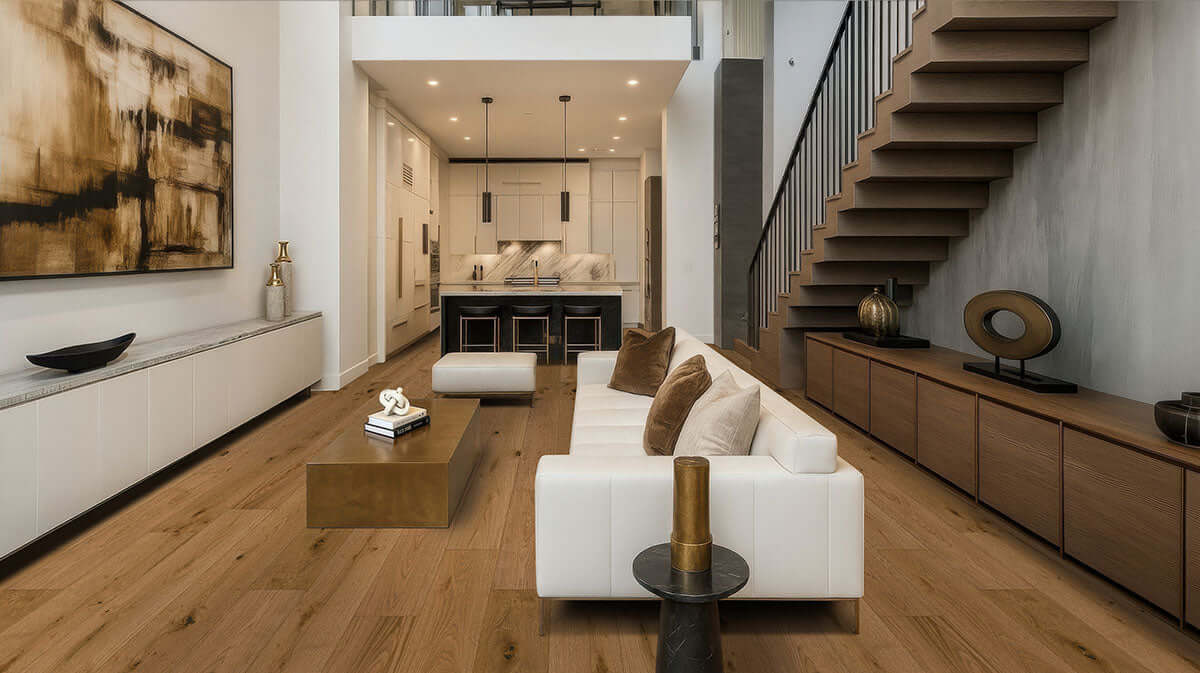 McCarran Leander Oak Engineered Hardwood Flooring Engineered Hardwood Flooring - Shop at Home Craft Studio - 11