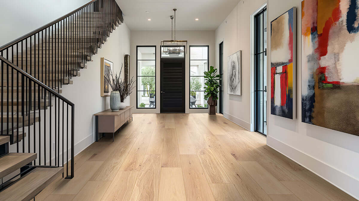 McCarran Tualatin Blonde Engineered Hardwood Flooring - Shop at Home Craft Studio - 5