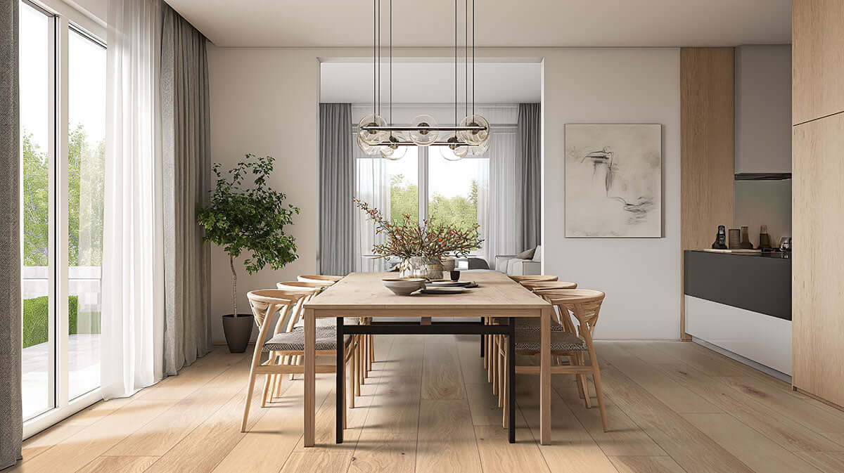 McCarran Tualatin Blonde Engineered Hardwood Flooring - Shop at Home Craft Studio - 6