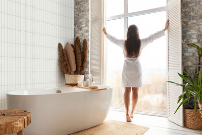 Metro White 2X8 Single Bullnose Glossy Wall Tile - Shop at Home Craft Studio - 8