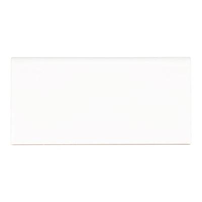 Metro White 2X8 Single Bullnose Glossy Wall Tile - Shop at Home Craft Studio - 14