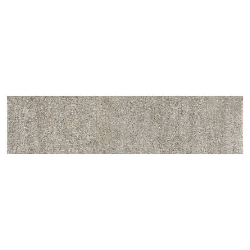 Metropolis Gray 3X24 Bullnose Floor or Wall Tile, Bullnose, Finishing Pieces - Shop at Home Craft Studio - 1