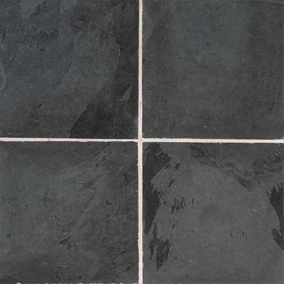 Montauk Black 12X12 Honed Slate Tile - Shop at Home Craft Studio - 30